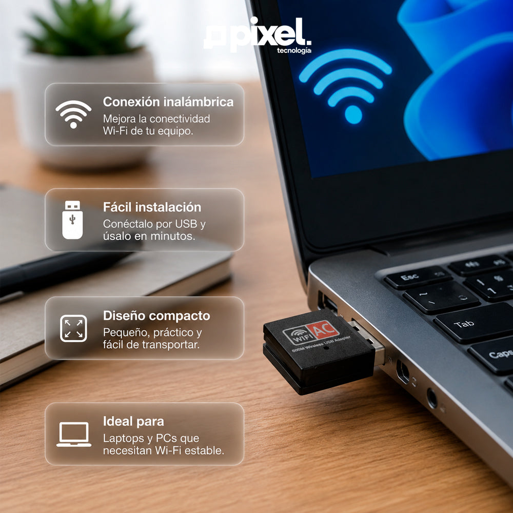 Adaptador Antena wifi