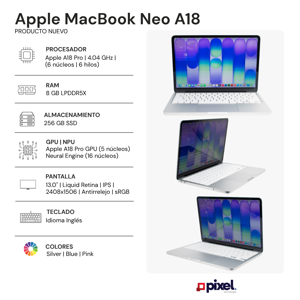 Laptop Apple Macbook Neo A18