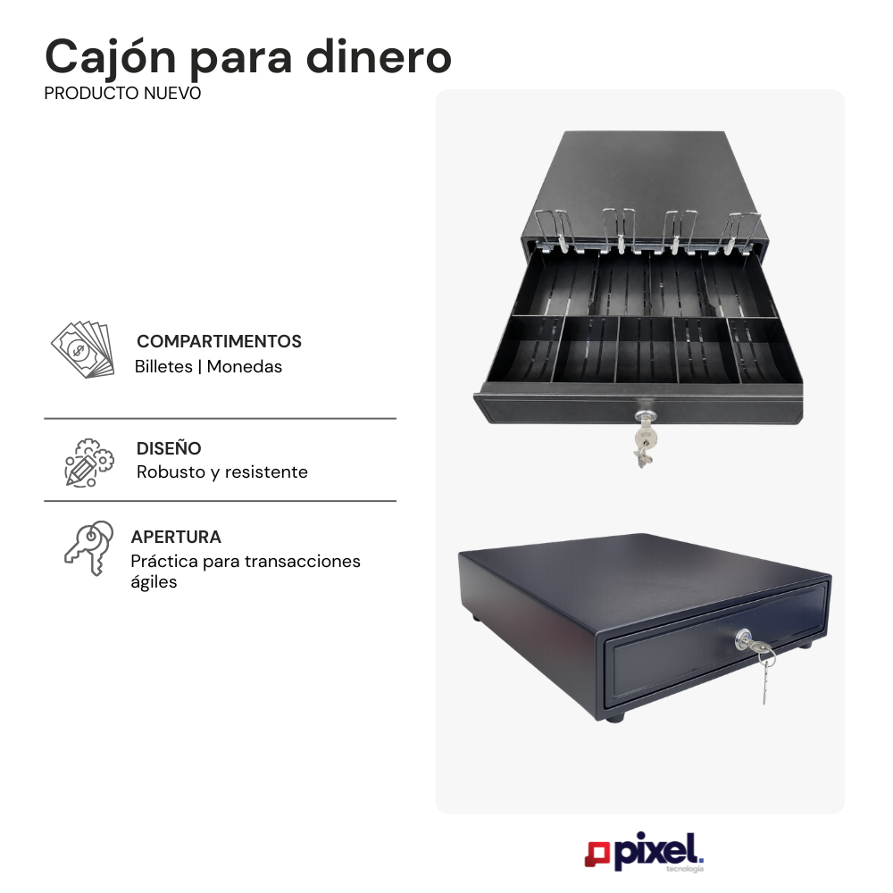 Cajón para dinero