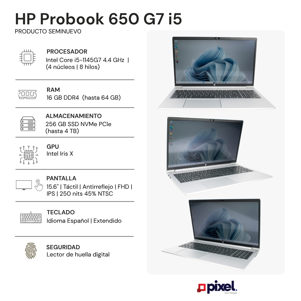 Laptop HP Probook 650 G7 I5