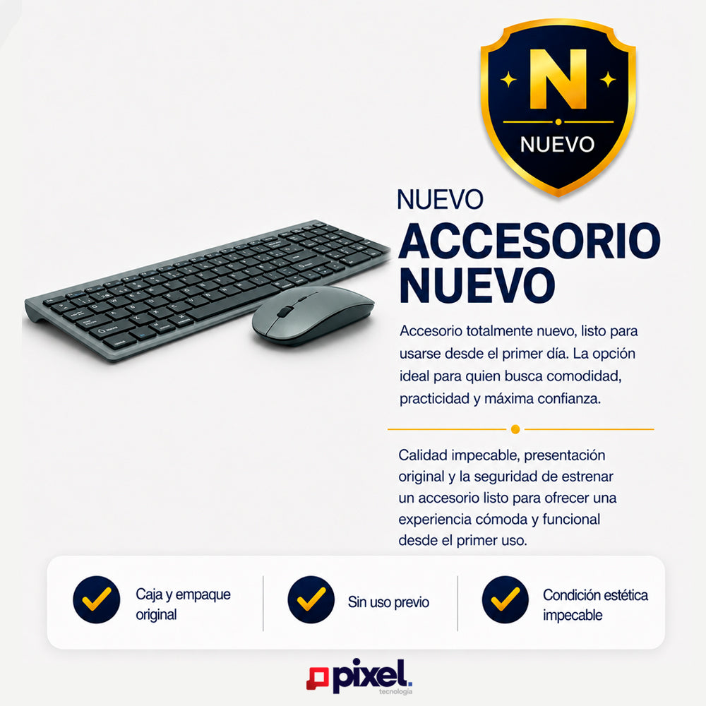 Kit teclado mouse inalambrico