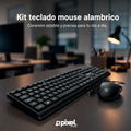 Kit teclado mouse alambrico