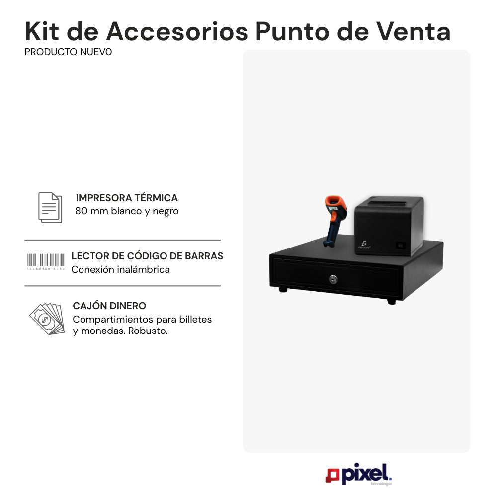 Kit de Accesorios Punto de Venta