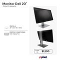 Monitor Dell 20" Reacondicionado