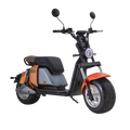 Motocicleta electrica Naranja YAAM 2000w Bat Litio intercambiable 20Ah
