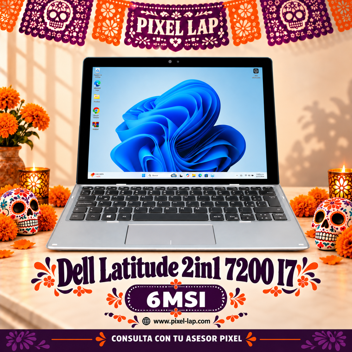 Laptop Dell Latitude 2in1 7200 I7