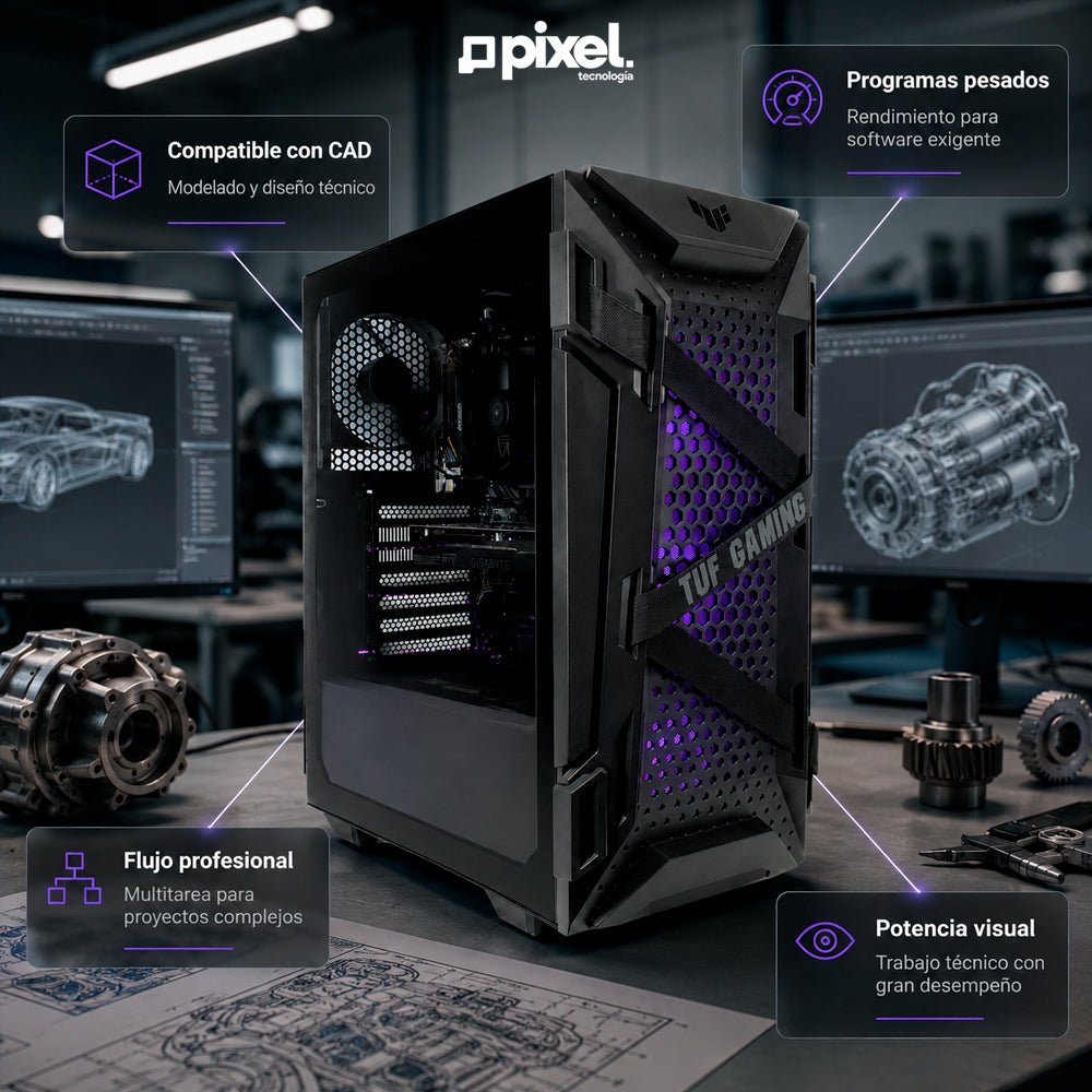 Desktop Pixel Tower 3000