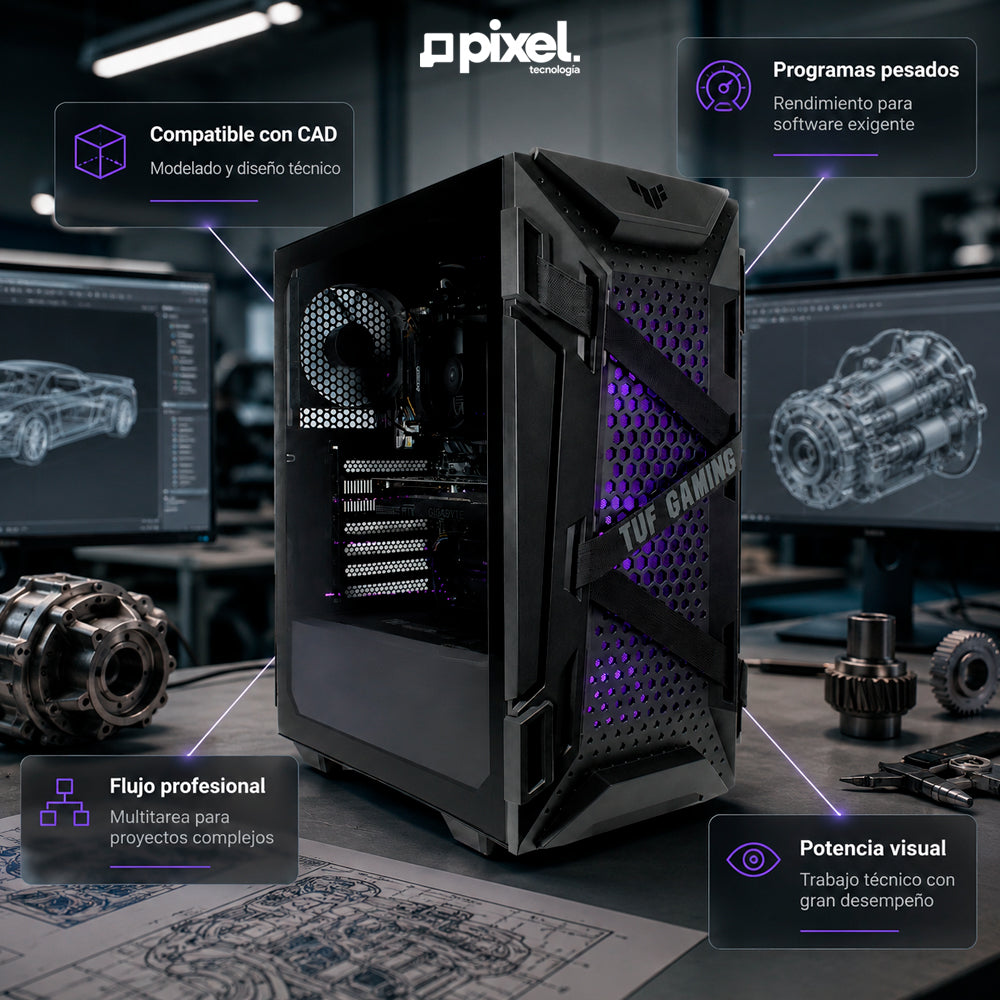 Desktop Pixel Tower 3000