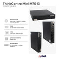 Desktop Lenovo Thinkcentre Mini M70 I3