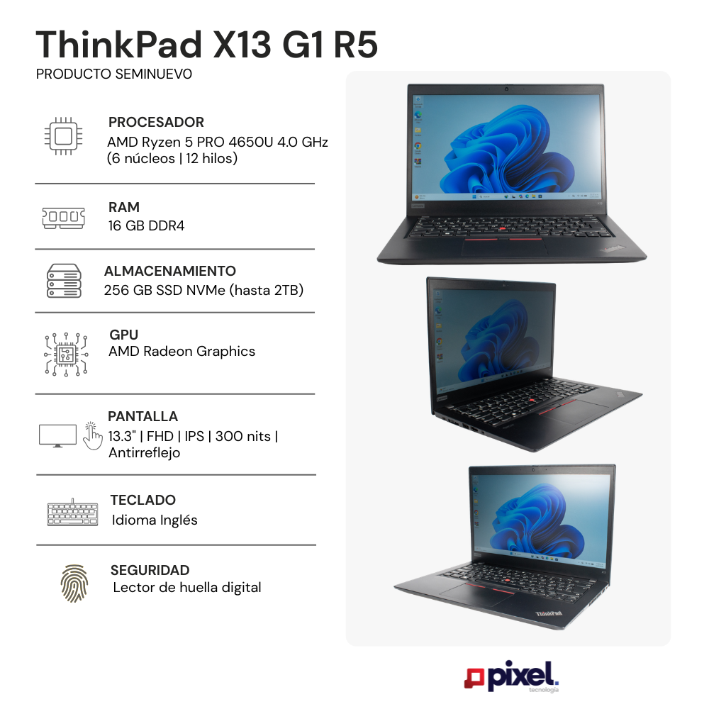 Laptop Lenovo Thinkpad X13 G1 R5