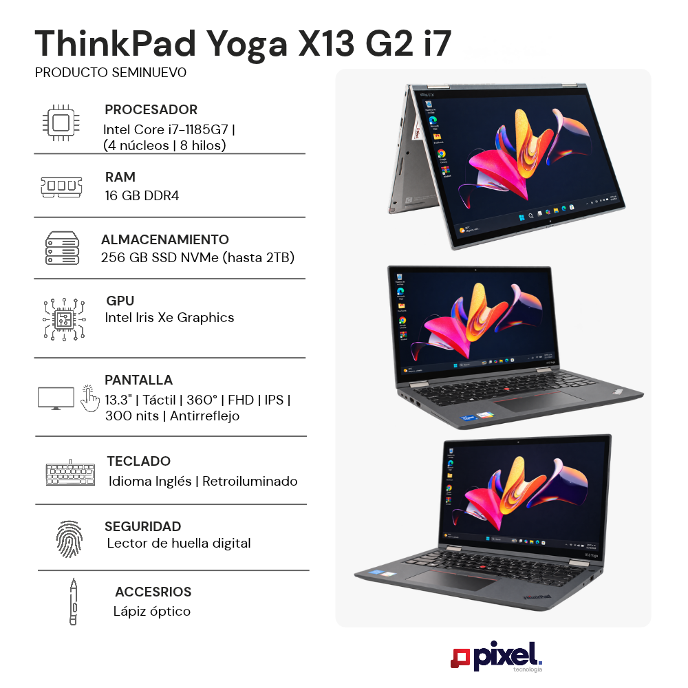 Laptop Lenovo ThinkPad Yoga X13 G2 I7